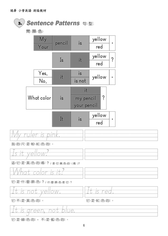 瑞華英語暑假銜接教材（小2升3）