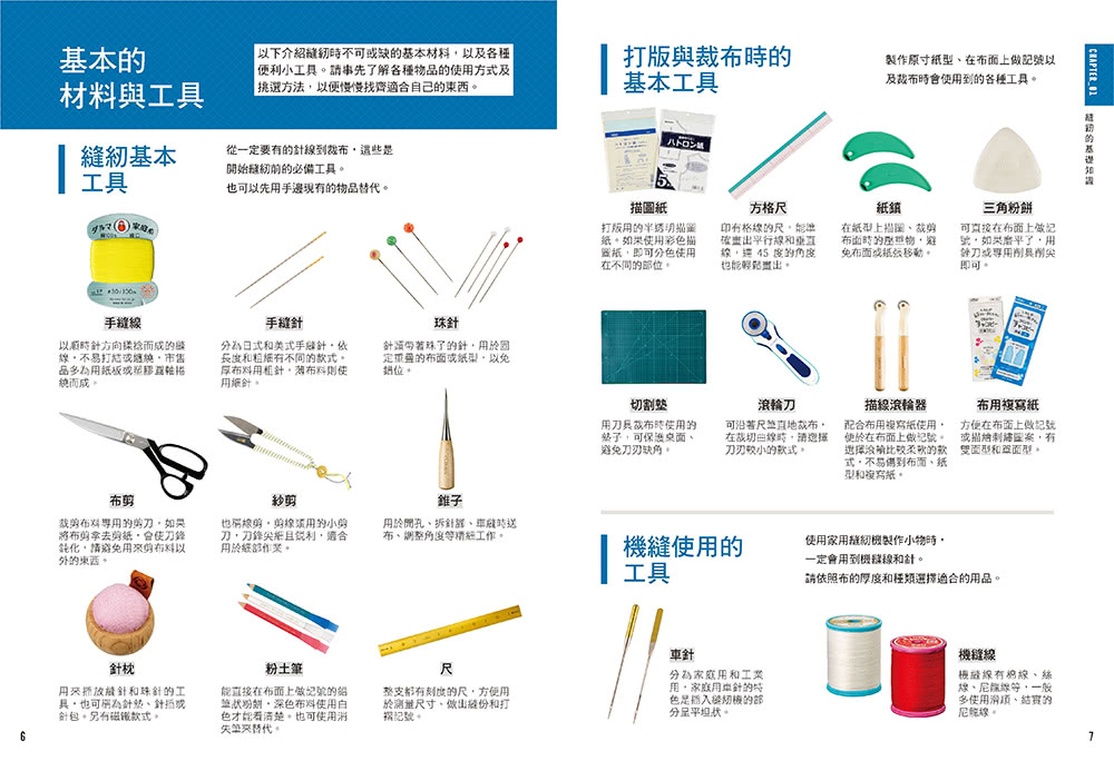 初學者的縫紉入門：1000張實境照全圖解！手縫訣竅x機縫技巧x基礎刺繡 在家就能輕鬆修改衣物＆製作實用小物