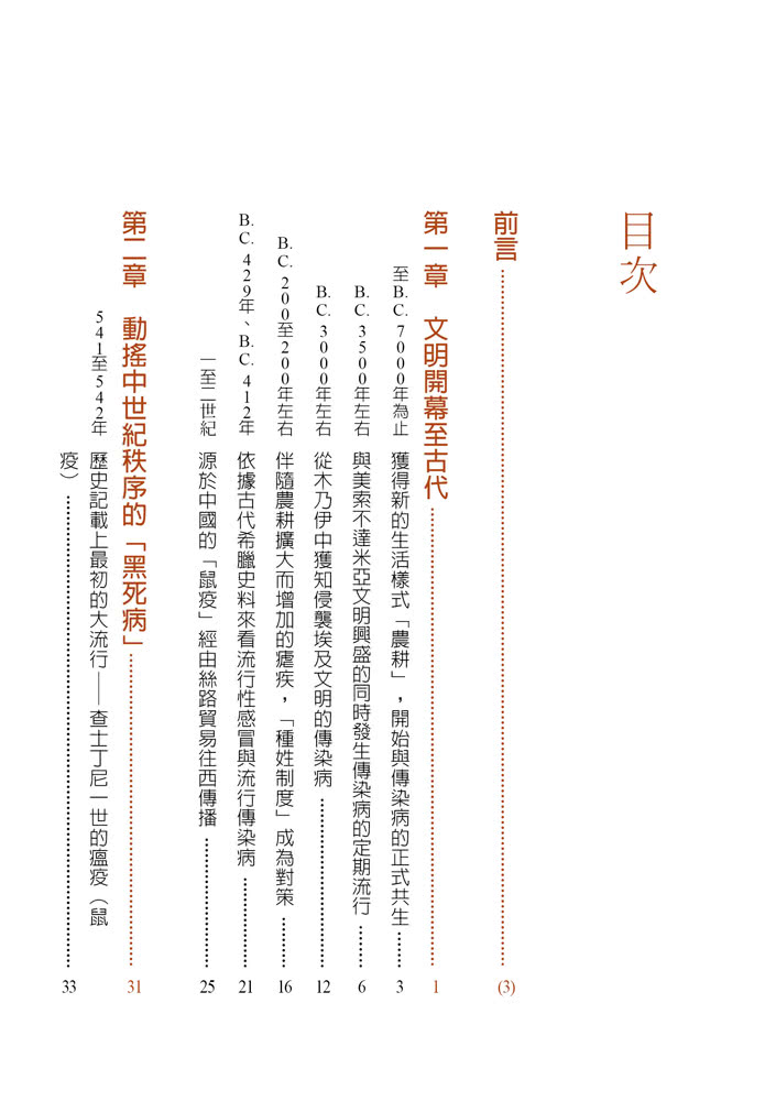 傳染病世界史：人類應如何與瘟疫等傳染病戰鬥