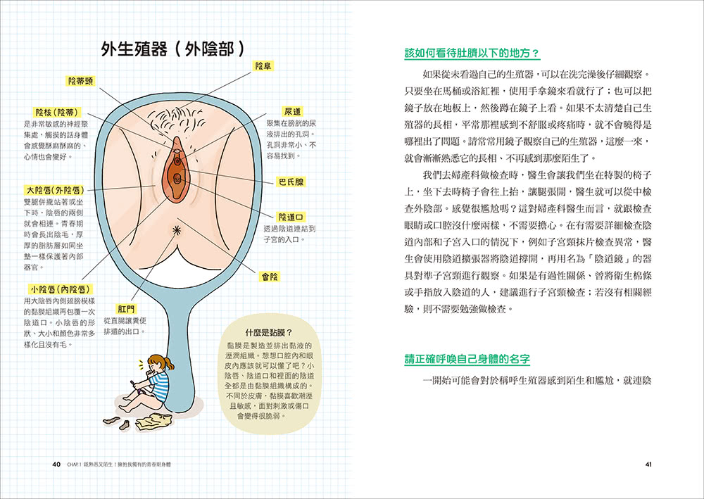 妳的身體，妳作主！：一本關於認識自己、接納身體、建立健康性別關係的圖文科普書！