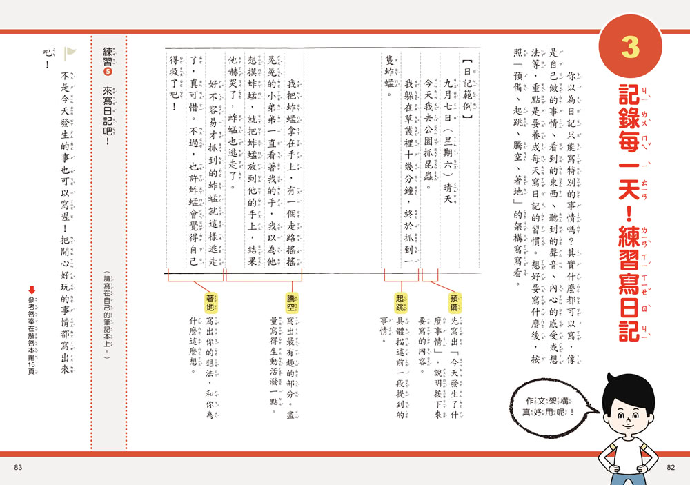 作文力1（初階）：打好寫作基礎的情境引導寫作法