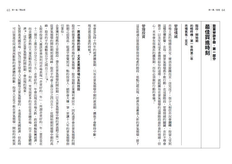 全球經濟18年大循環：順著景氣循環四大階段，投資獲利和避開風險