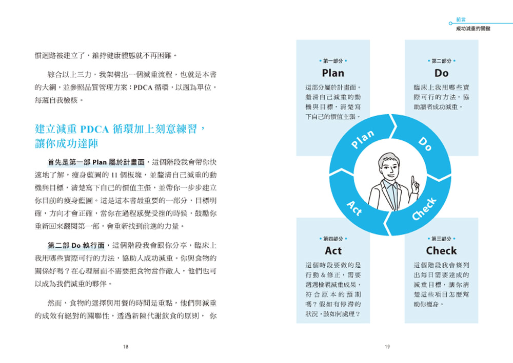 瘦身藍圖：中醫師的40堂減壓減重課 養成致瘦的子彈習慣 一步步成就美好身心（附正念減重8週獨家打卡筆記）