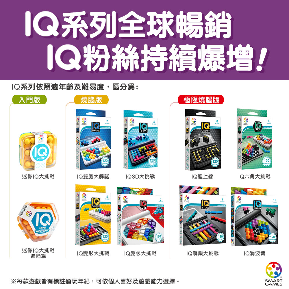 【Smart Games】IQ星星大挑戰