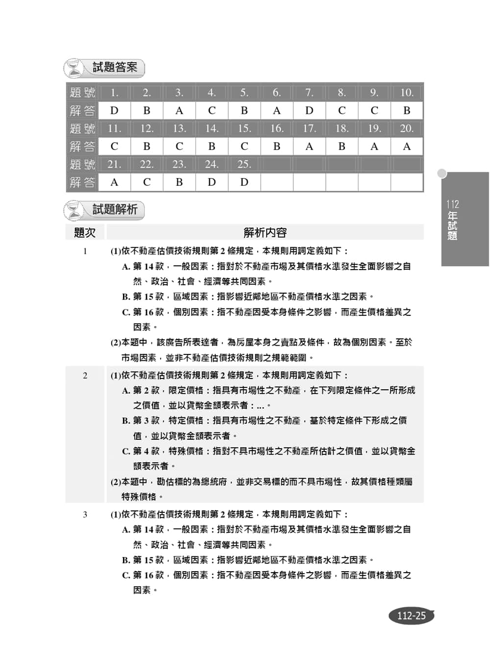 2024不動產經紀人專業科目題庫【模擬試題+歷屆試題1140題，100%題題詳解】