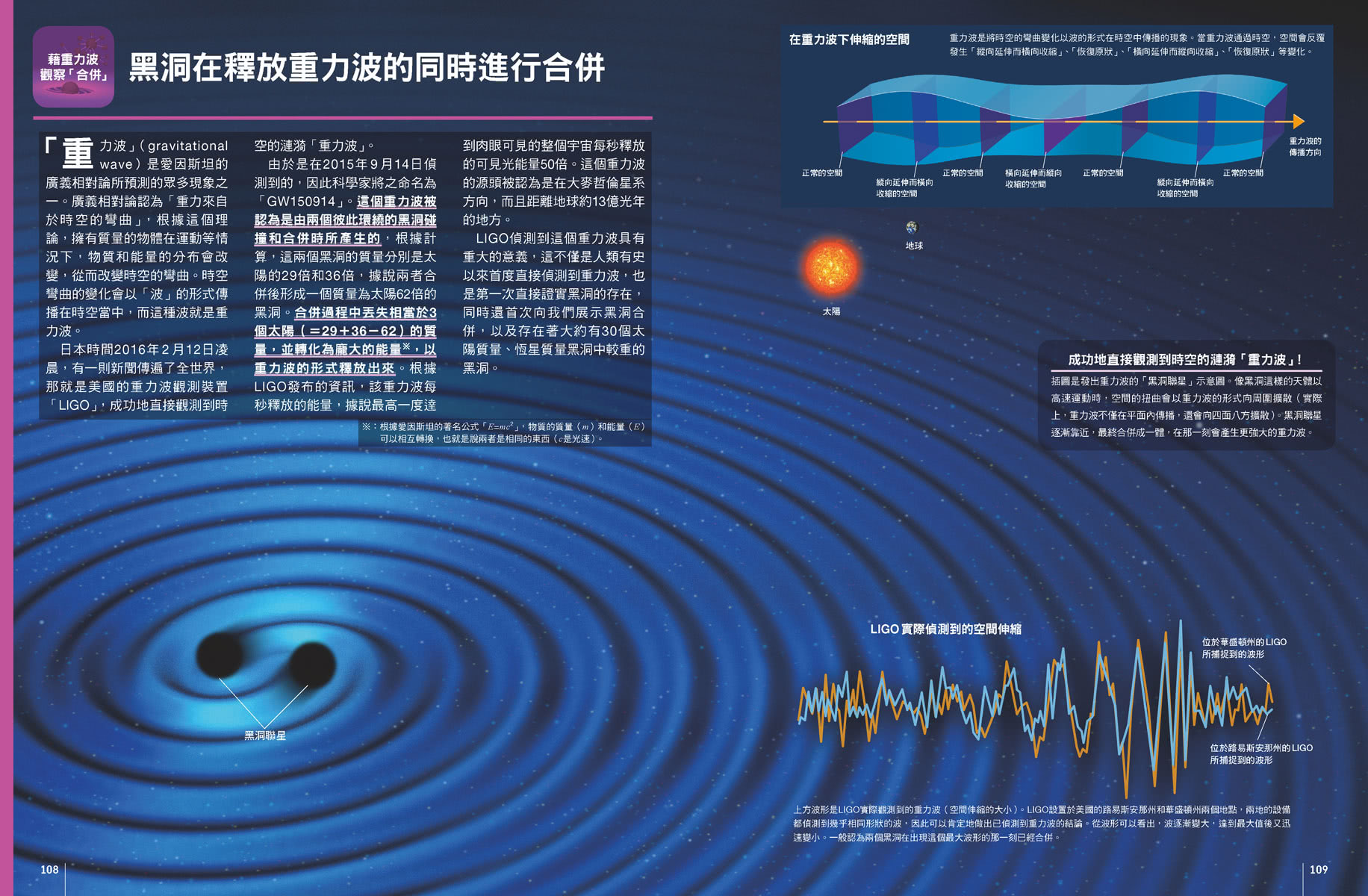 黑洞•白洞•蟲洞：時間與空間的扭曲產生出神祕的「時空洞穴」  人人伽利略40