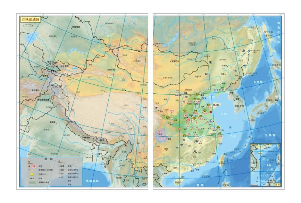 用地理看歷史：春秋五霸，誰能獨大？