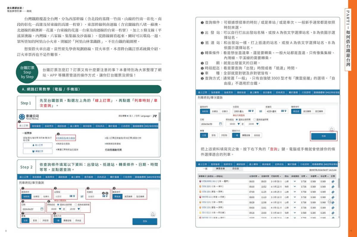 坐火車遊台灣：環島夢想列車――啟航