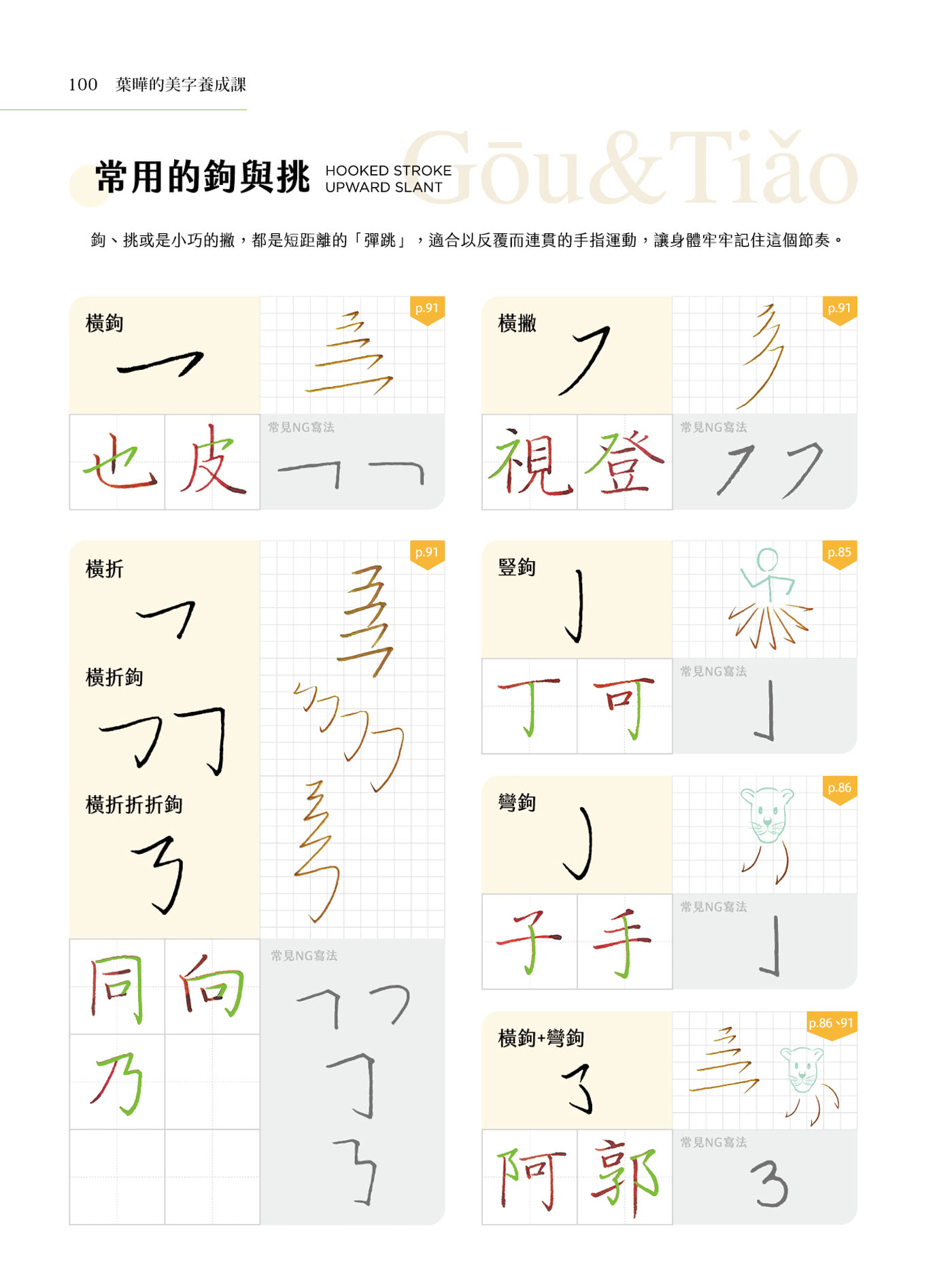 葉曄的美字養成課【1書＋1練習帖】：身體記憶書寫，小孩大人一學就會