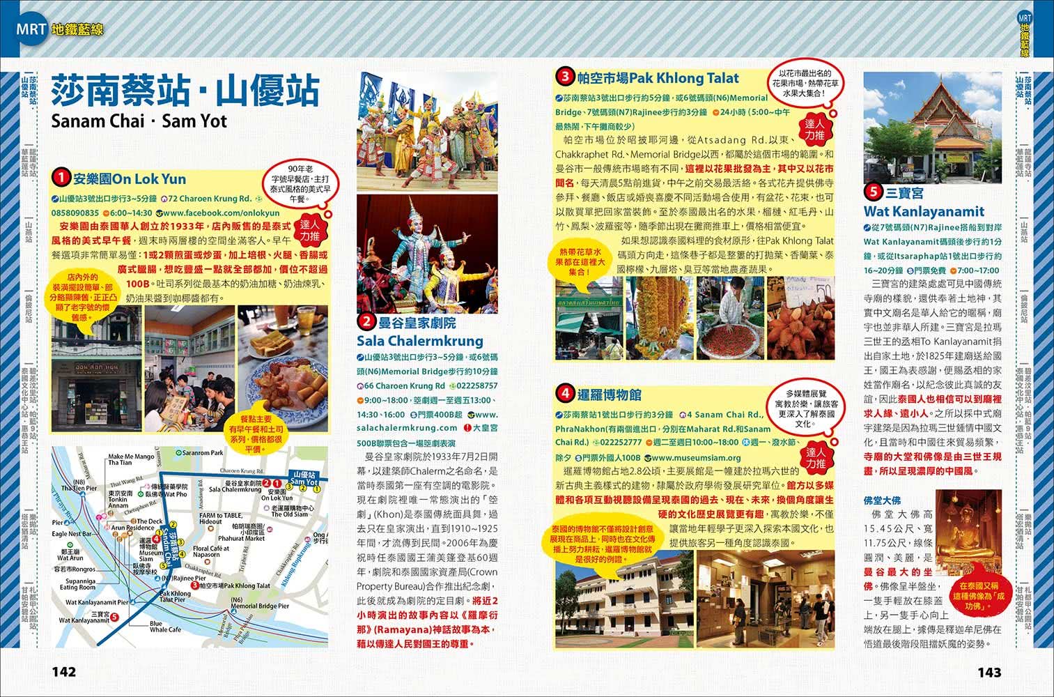 曼谷地鐵地圖快易通