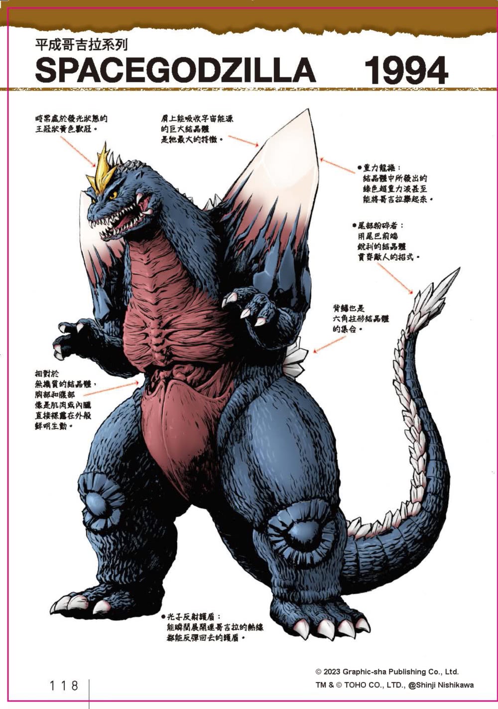 哥吉拉大解剖圖鑑：西川伸司解構怪獸深淵（精裝）