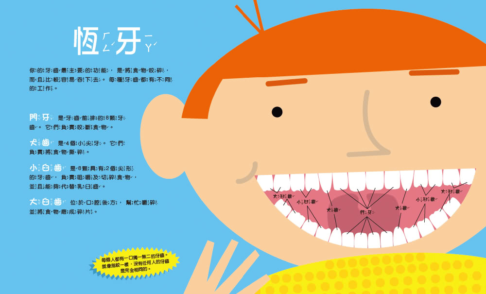 亮晶晶牙齒小百科：口腔保健知識繪本