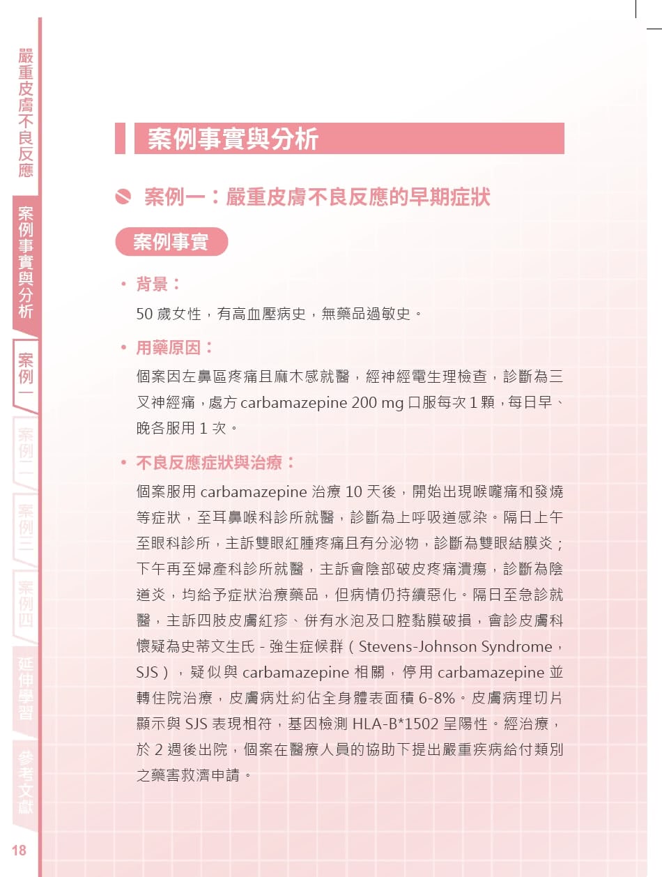 透視藥害危機：臨床案例解析及關鍵50問