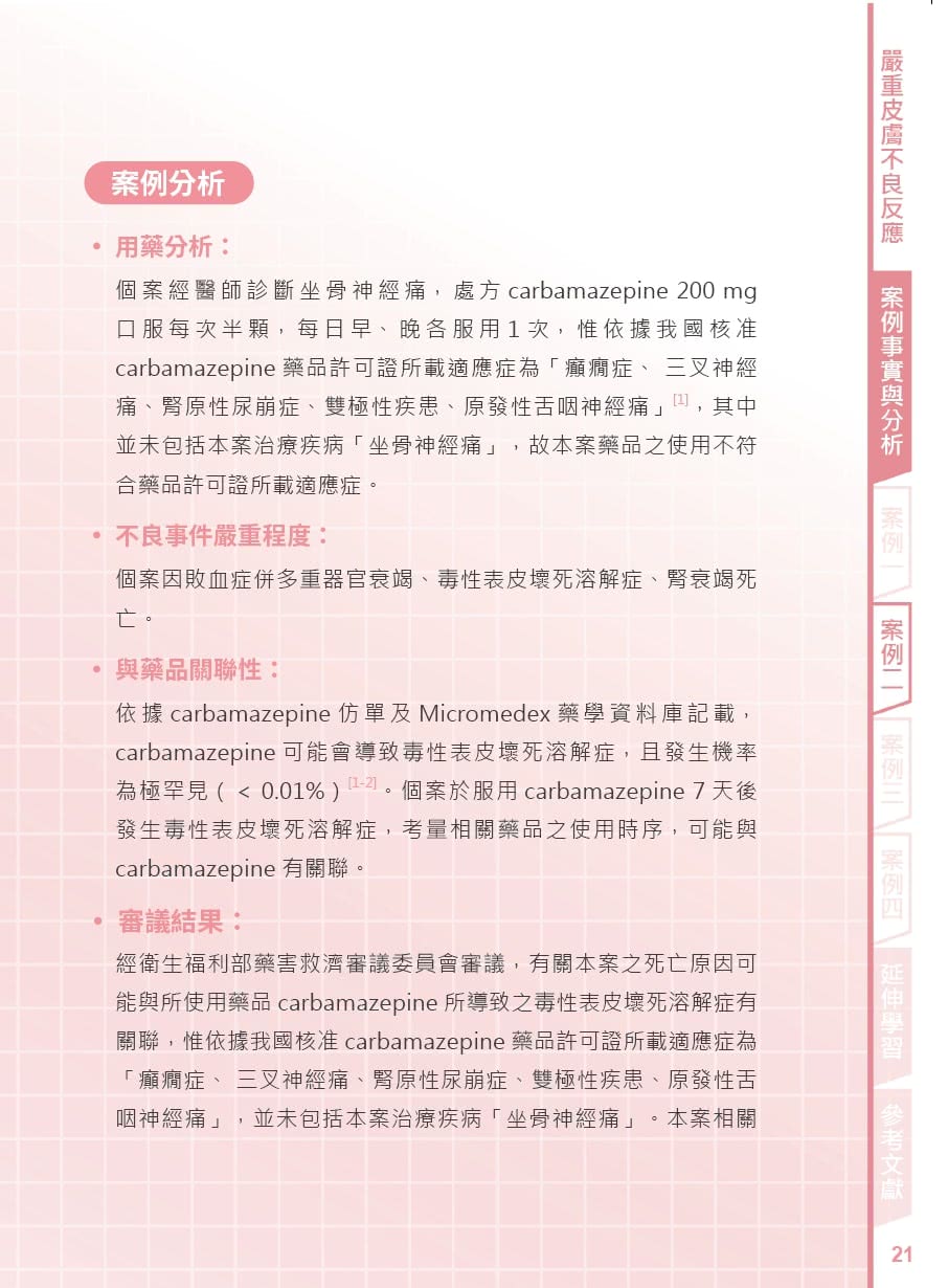 透視藥害危機：臨床案例解析及關鍵50問