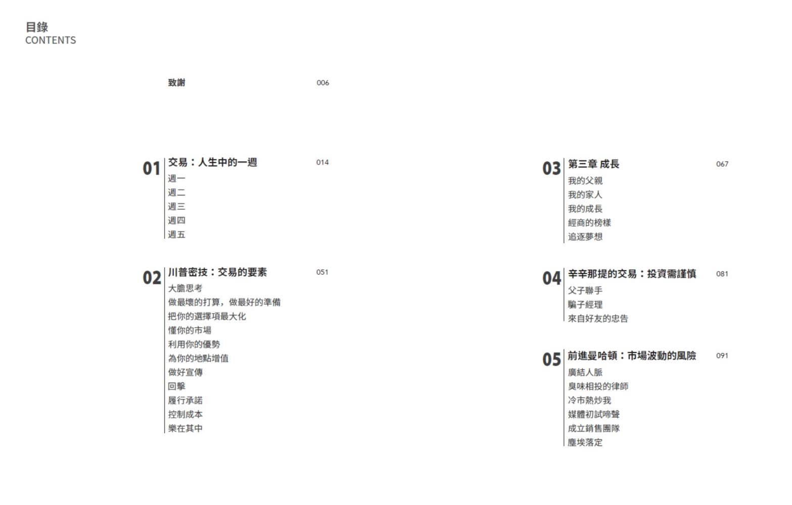 川普：交易的藝術